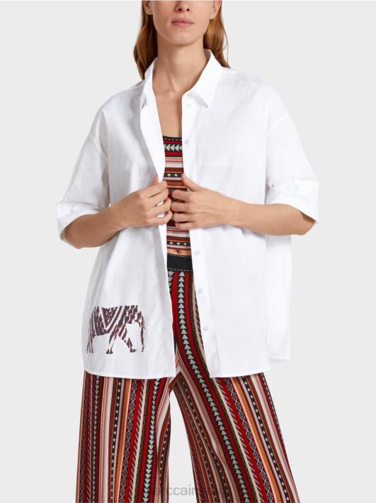 блуза са рукавима 3/4 Marc Cain D688909 бео одећу