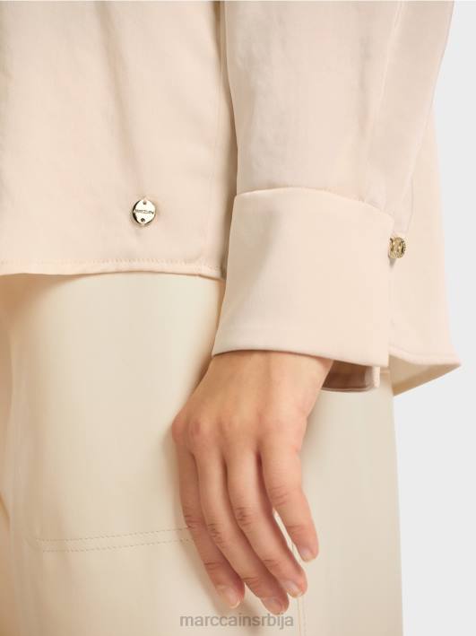 горњи део у стилу блузе обичне боје Marc Cain D6881004 цреме одећу