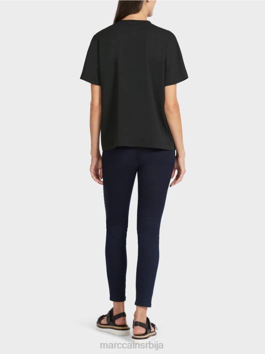 обичан горњи део кимона Marc Cain D6881008 црн одећу