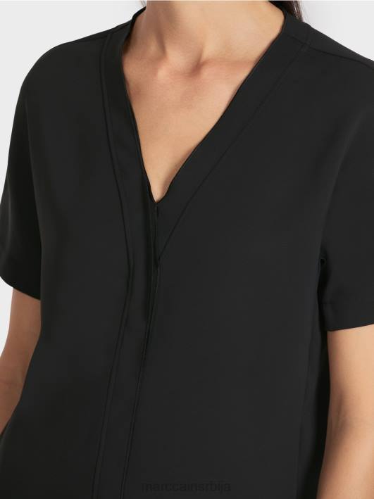 обичан горњи део кимона Marc Cain D6881008 црн одећу