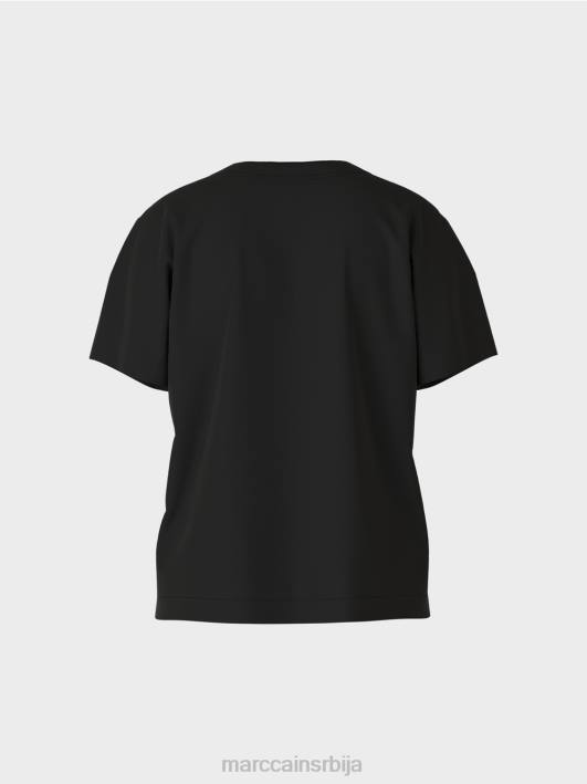 обичан горњи део кимона Marc Cain D6881008 црн одећу