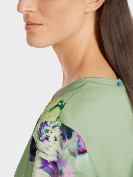 врх у стилу блузе са три четвртине рукава Marc Cain D6881009 прах менте одећу