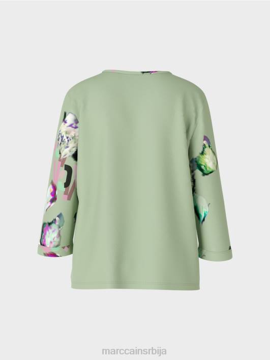 врх у стилу блузе са три четвртине рукава Marc Cain D6881009 прах менте одећу