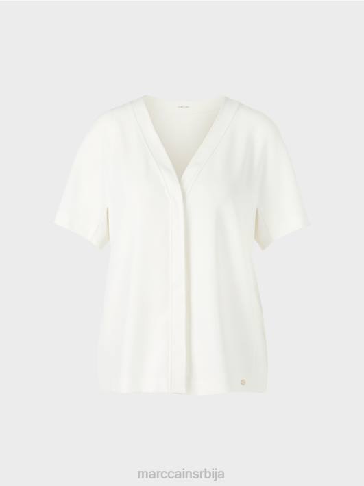 обичан горњи део кимона Marc Cain D6881015 прљаво бело одећу