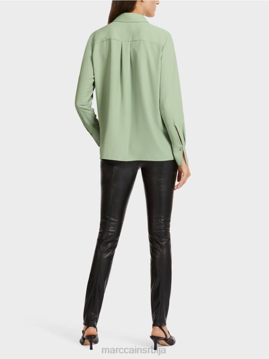 туника хаљина са крагном блузе Marc Cain D6881022 прах менте одећу