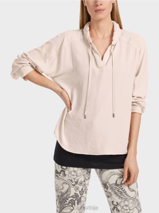 уни кимоно блуза Marc Cain D688839 цвет бадема одећу