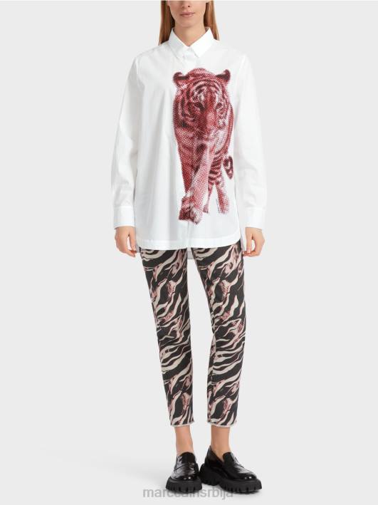 блуза од кошуље "преиспитамо заједно". Marc Cain D688848 цампари одећу