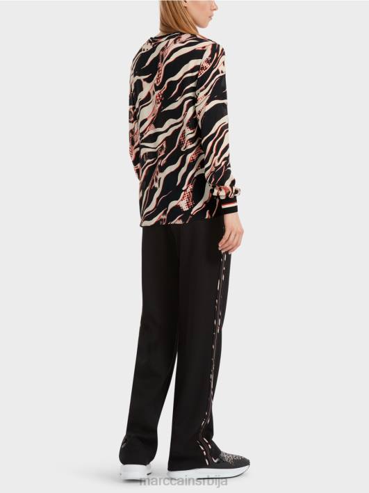 блуза са целом штампом Marc Cain D688849 цампари одећу