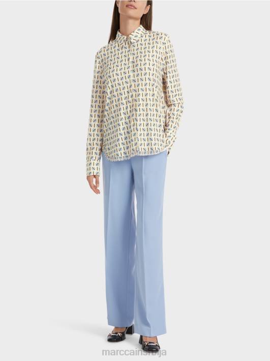 штампана блуза Marc Cain D688852 тамна крема одећу