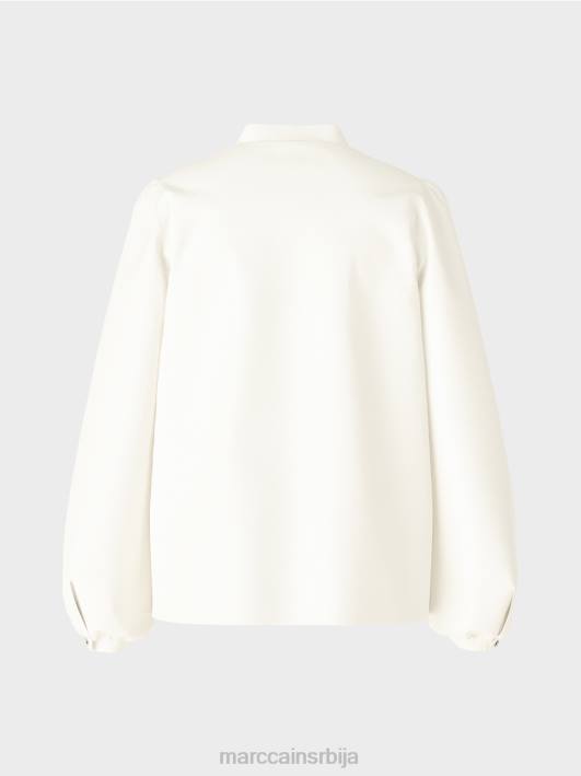 блуза са женственим детаљима Marc Cain D688862 прљаво бело одећу