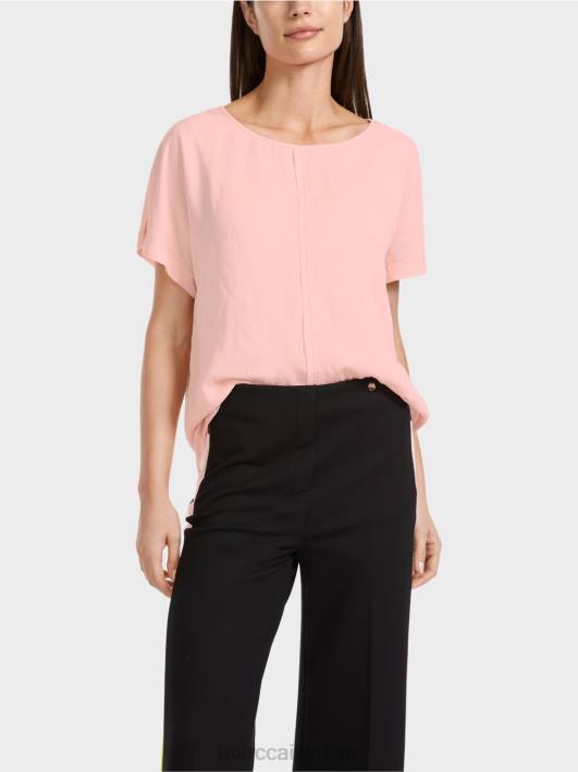 пуристичка блуза "преиспитајмо заједно". Marc Cain D688885 меки пудер розе одећу