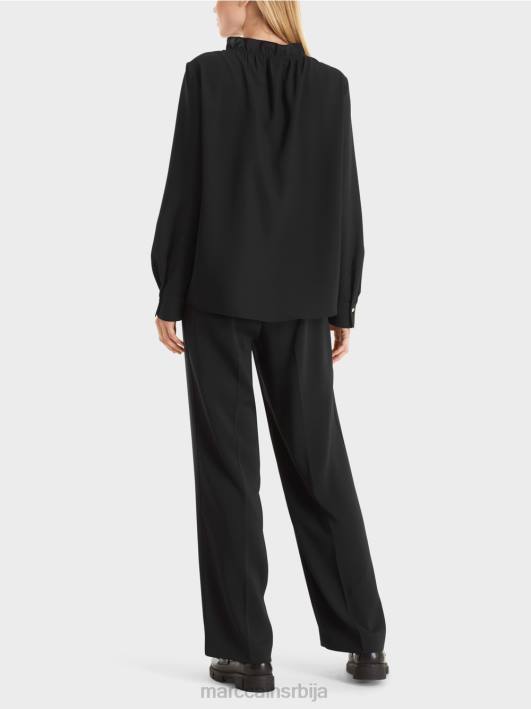 тече блуза Marc Cain D688895 црн одећу