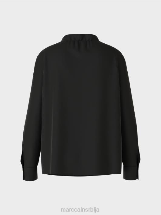 тече блуза Marc Cain D688895 црн одећу