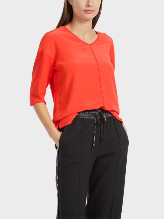 блуза са мешавином материјала Marc Cain D688904 цампари одећу