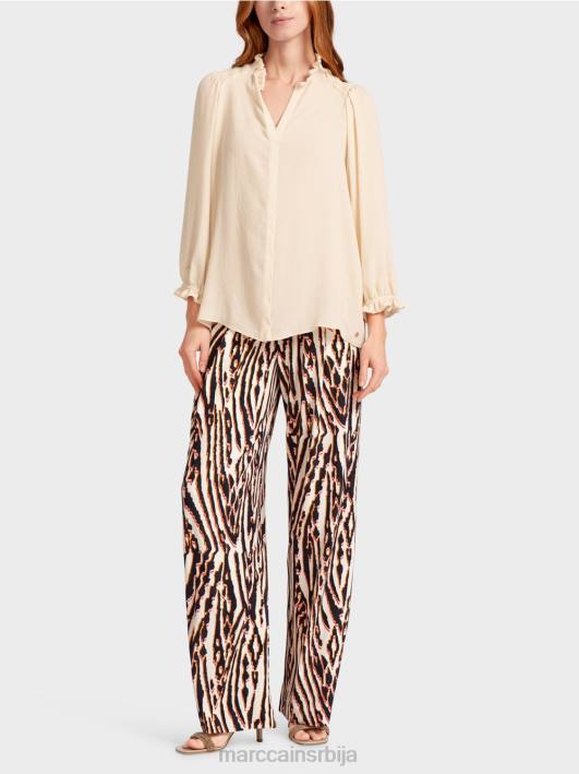 блуза "промислимо заједно". Marc Cain D688912 цреме одећу