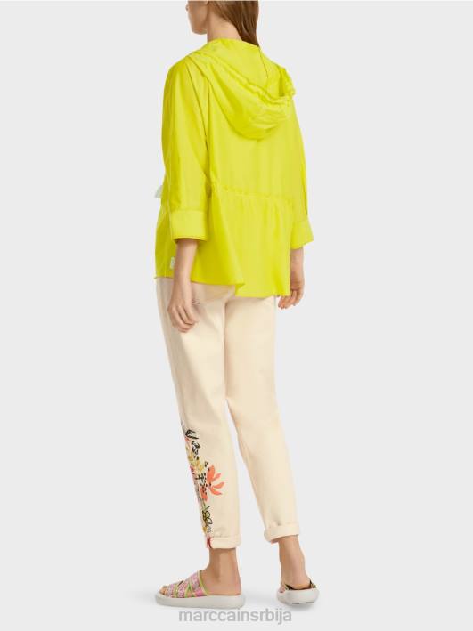 цасуал блуза са елегантном свилом Marc Cain D688938 лагана лимеада одећу
