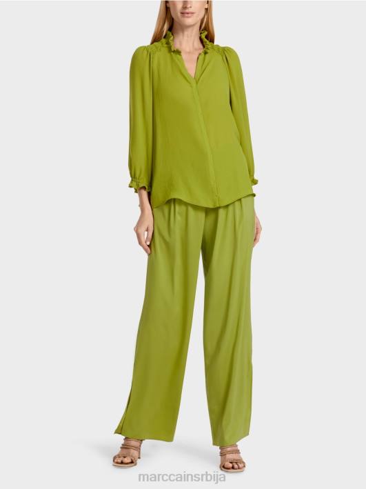 блуза "промислимо заједно". Marc Cain D688949 дубоко маслинасто зелено одећу