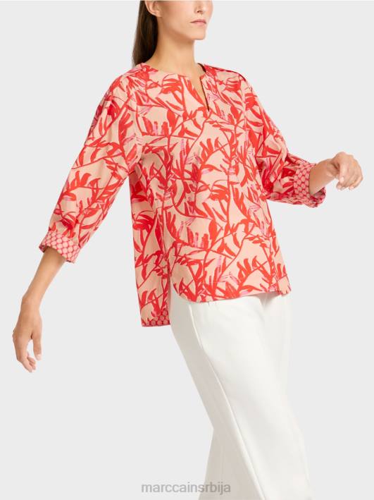 летња блуза Marc Cain D688968 јарки тен одећу