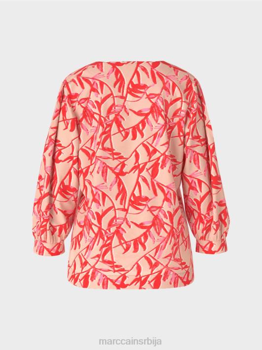 летња блуза Marc Cain D688968 јарки тен одећу