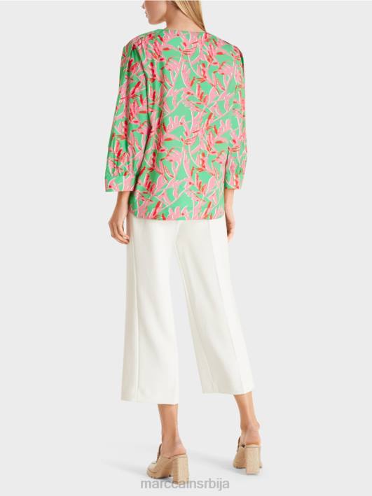 летња блуза Marc Cain D688969 светли жад одећу