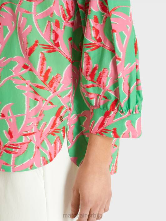 летња блуза Marc Cain D688969 светли жад одећу