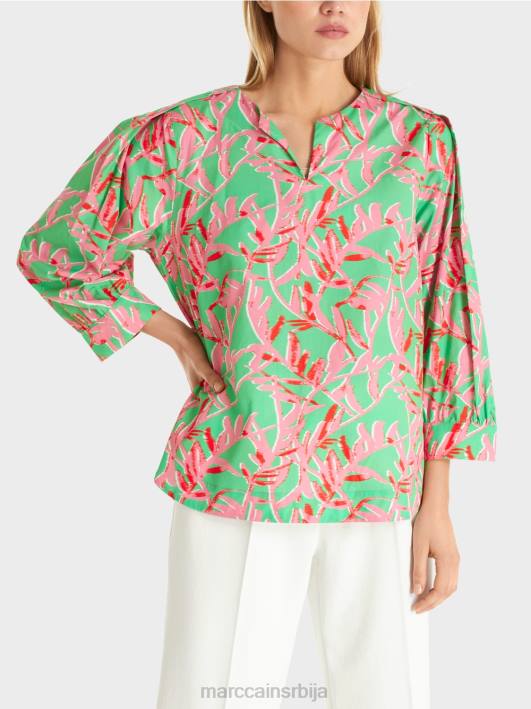 летња блуза Marc Cain D688969 светли жад одећу