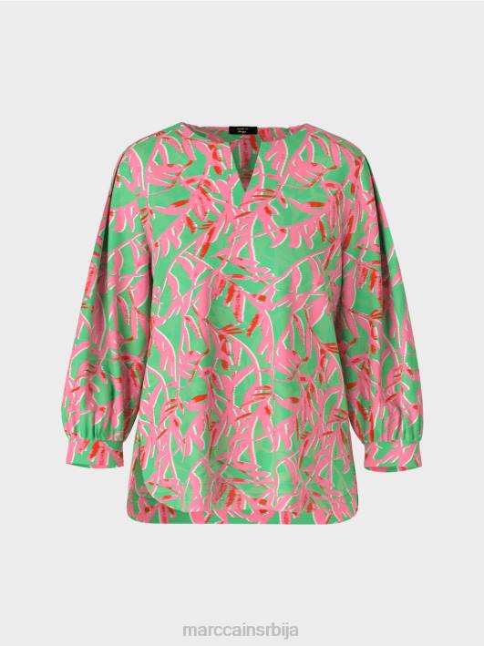 летња блуза Marc Cain D688969 светли жад одећу