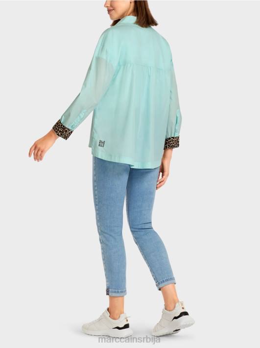 „промислите заједно“ женствена блуза Marc Cain D688978 мекани светларник одећу
