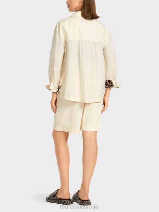 „промислите заједно“ женствена блуза Marc Cain D688980 крема у праху одећу