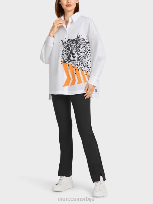 блуза "размислимо заједно" Marc Cain D688985 бео одећу