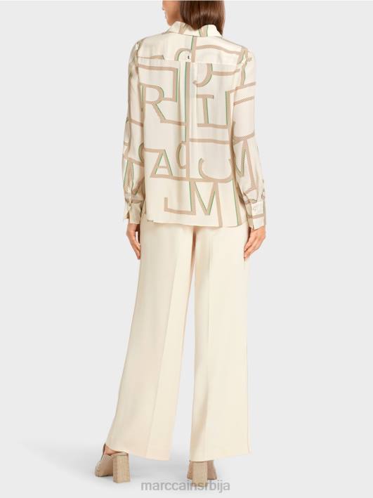 блуза са мц натписом Marc Cain D688999 цреме одећу