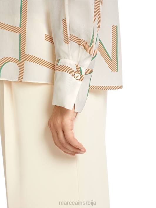 блуза са мц натписом Marc Cain D688999 цреме одећу