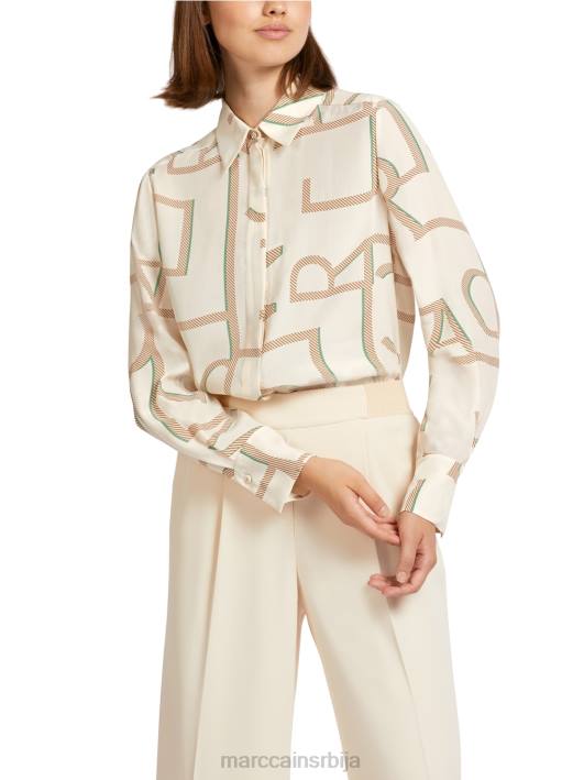блуза са мц натписом Marc Cain D688999 цреме одећу