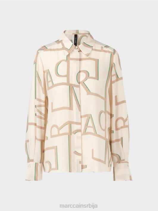 блуза са мц натписом Marc Cain D688999 цреме одећу