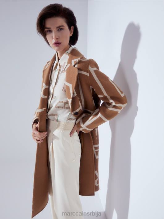 блуза са мц натписом Marc Cain D688999 цреме одећу