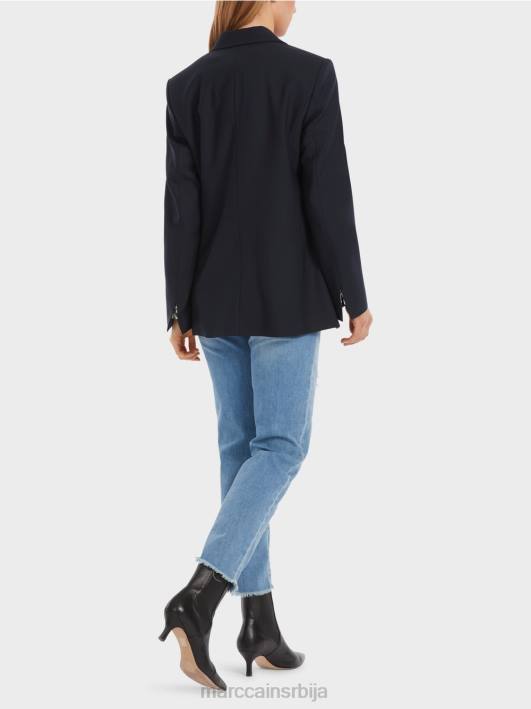 сако са двоструким копчањем Marc Cain D688148 поноћно плава одећу