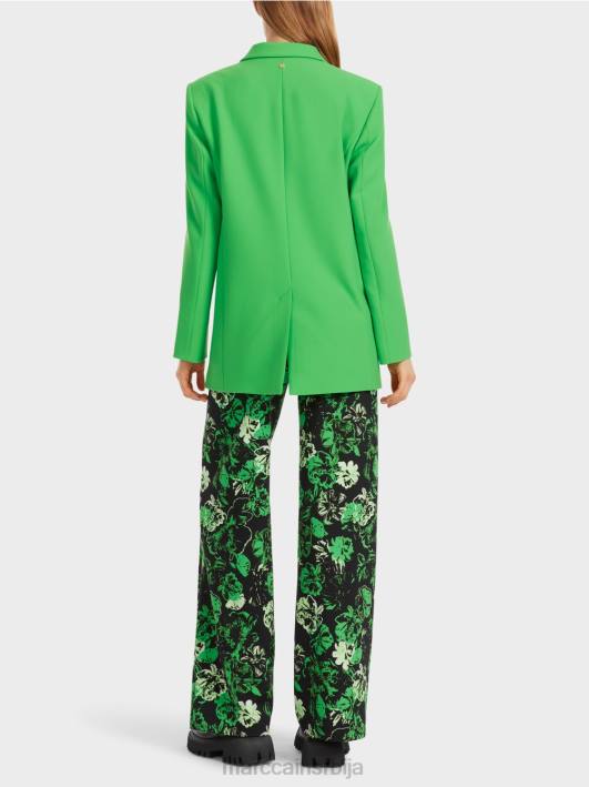 класични блејзер Marc Cain D688155 тамно зелена јабука одећу