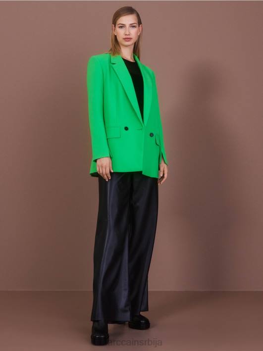класични блејзер Marc Cain D688155 тамно зелена јабука одећу