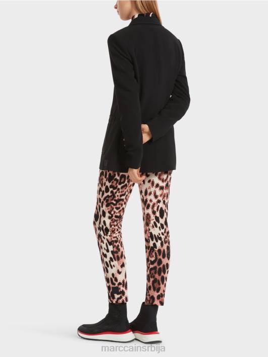 кројени блејзер Marc Cain D688158 црн одећу