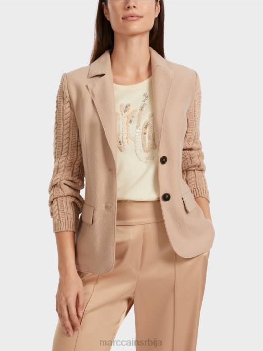 блејзер плетен у Немачкој Marc Cain D688159 светла карамела одећу