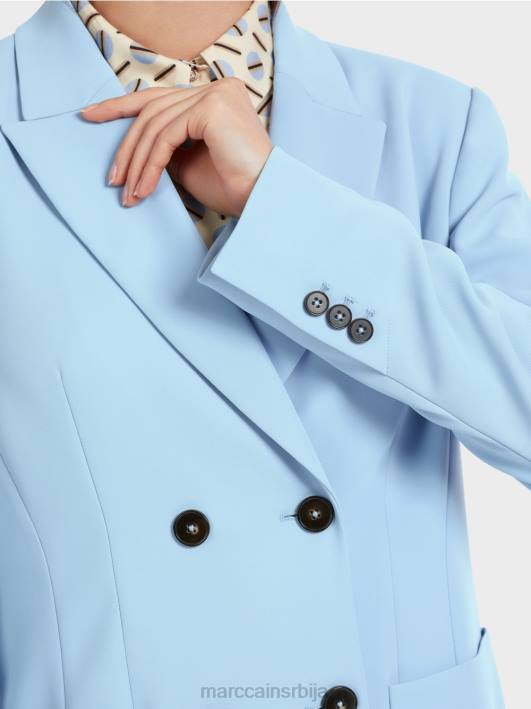 дуги блејзер Marc Cain D688162 тамно летње небо одећу
