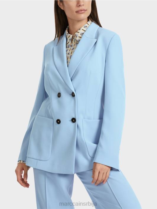 дуги блејзер Marc Cain D688162 тамно летње небо одећу