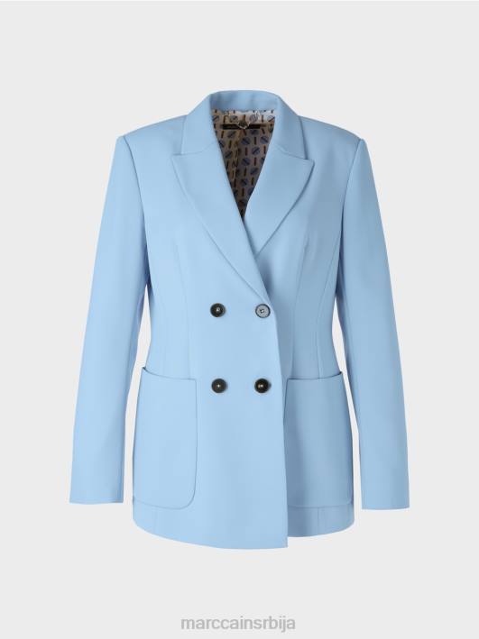 дуги блејзер Marc Cain D688162 тамно летње небо одећу