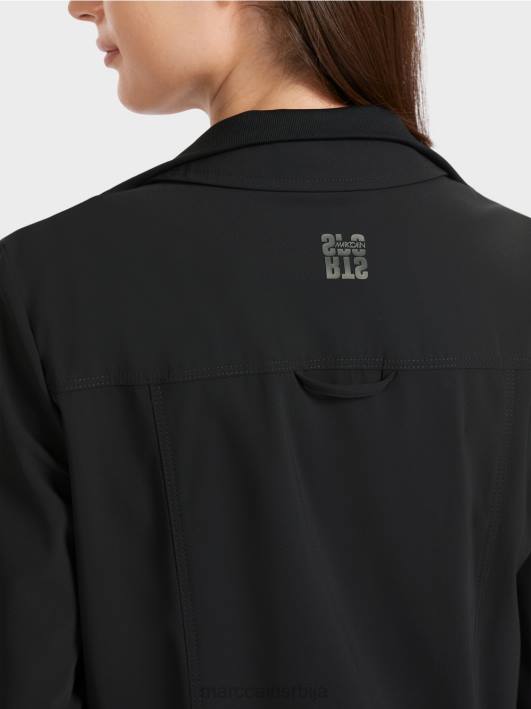 блејзер два у једном Marc Cain D688166 црн одећу