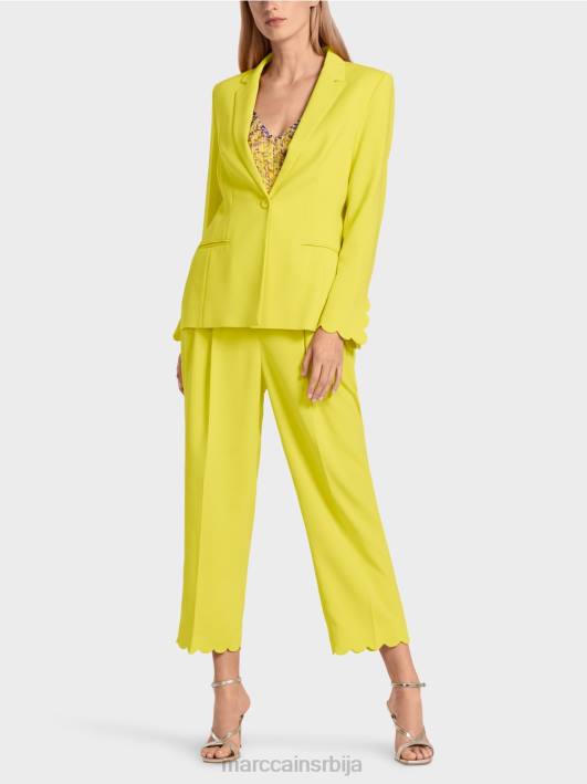 елегантан блејзер Marc Cain D688185 лимун зелена одећу