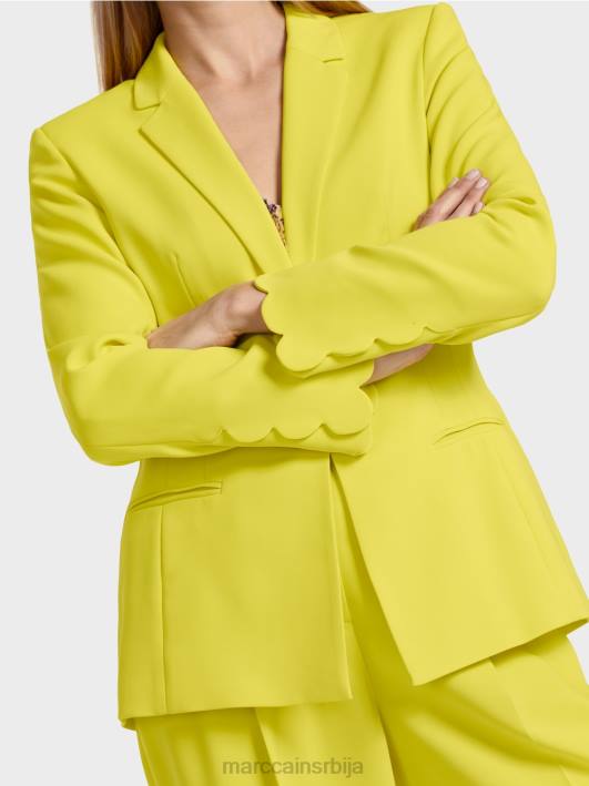 елегантан блејзер Marc Cain D688185 лимун зелена одећу