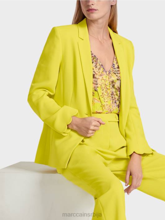 елегантан блејзер Marc Cain D688185 лимун зелена одећу