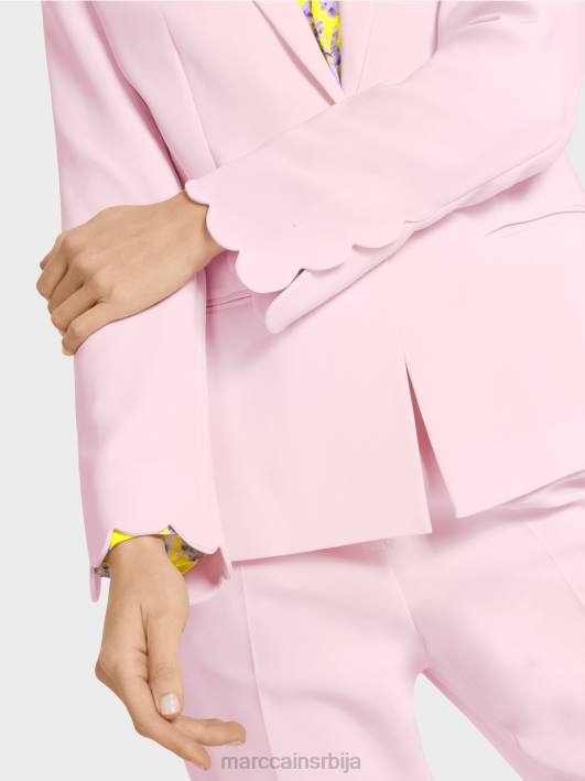 елегантан блејзер Marc Cain D688187 нежно розе одећу