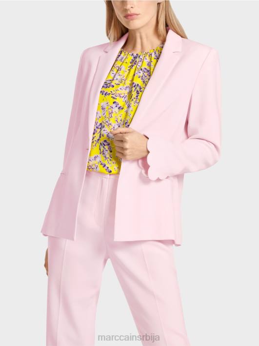 елегантан блејзер Marc Cain D688187 нежно розе одећу