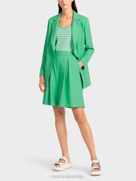 блејзер обичне боје Marc Cain D688193 светли жад одећу